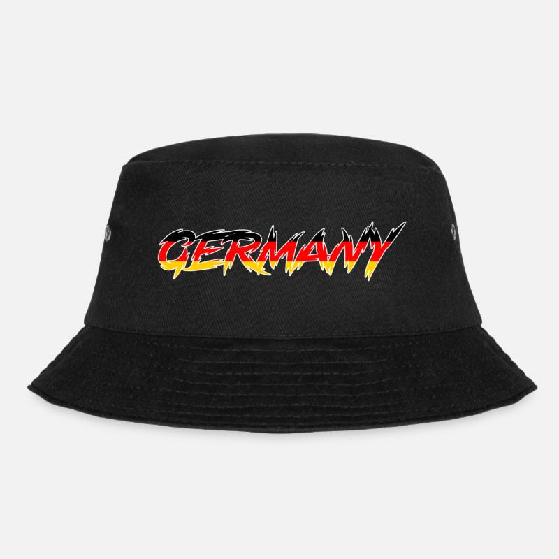 Germany - Bucket Hat - Schwarz