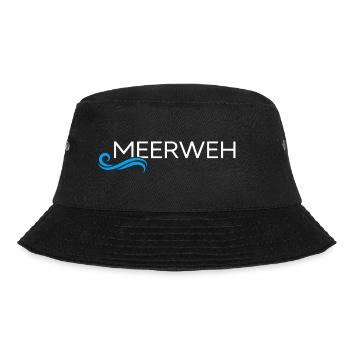 meer sommer-vibes rügen moin moin meerweh - Bucket Hat - Schwarz - Vorne - Lela (165cm)