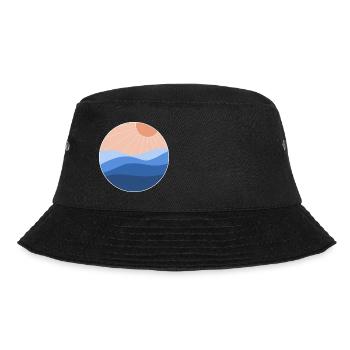 Sun and sea - Bucket Hat - black - Front - Lela (165cm)
