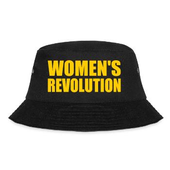 Womens revolution - Bucket Hat - Schwarz - Vorne - Lela (165cm)