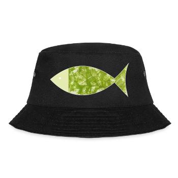 Poisson Ichthys Nature Imprimer Pêche Poisson Jésus - Bob - noir - Devant - Lela (165cm)