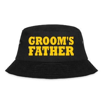 Grooms father - Bucket Hat - black - Front - Lela (165cm)