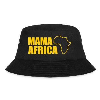 Mama africa - Bucket Hat - Schwarz - Vorne - Lela (165cm)