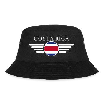 Costa Rica Style Design T-Shirt - Bucket Hat - black - Front - Lela (165cm)