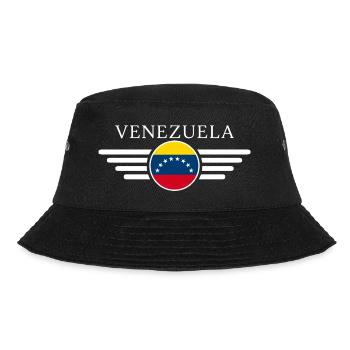 Venezuela Style Design T-Shirt - Bob - noir - Devant - Lela (165cm)