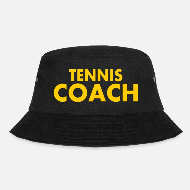 Tennis coach - Bucket Hat - Schwarz