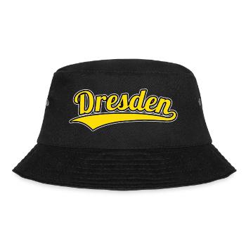 Dresden Deutschland Heimatstadt - Bucket Hat - Schwarz - Vorne - Lela (165cm)