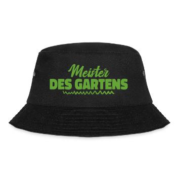 Meister Des Gartens - Bucket Hat - Schwarz - Vorne - Lela (165cm)
