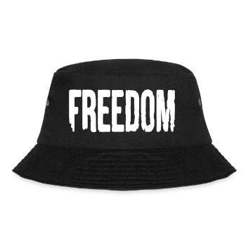Freedom - Bucket Hat - black - Front - Lela (165cm)