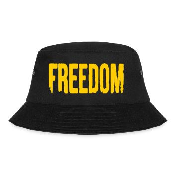 Freedom - Bucket Hat - black - Front - Lela (165cm)