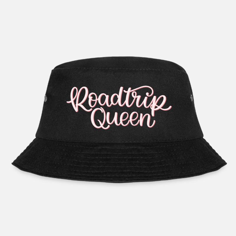 Roadtrip Queen - Bucket Hat - Schwarz