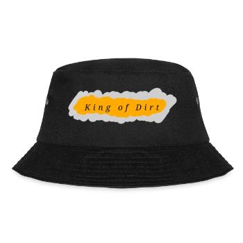 King of Dirt - Bucket Hat - Schwarz - Vorne - Lela (165cm)