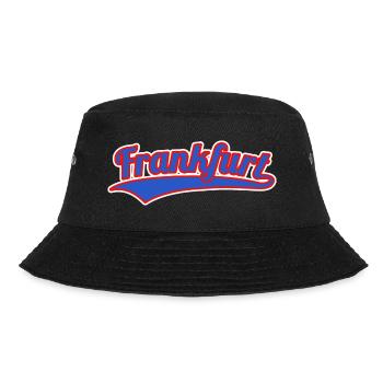 Frankfurt Deutschland Souvenir - Bucket Hat - Schwarz - Vorne - Lela (165cm)