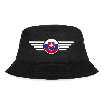 Slovakia Style Design T-Shirt - Bucket Hat - black - Front - Lela (165cm)