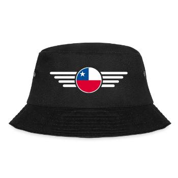 T-shirt de design de style chilien - Bob - noir - Devant - Lela (165cm)