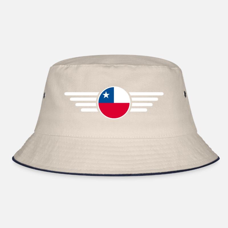 Chile Style Design T-Shirt Bucket Hat
