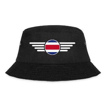 Costa Rica Style Design T-Shirt - Bucket Hat - black - Front - Lela (165cm)