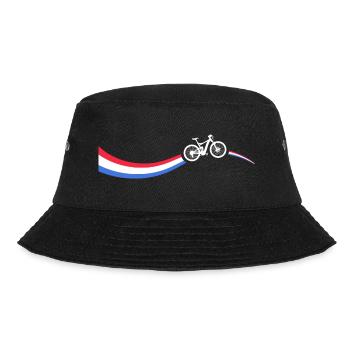 Mountainbike MTB downhill-tour Mountainbike trail - Bucket Hat - Schwarz - Vorne - Lela (165cm)