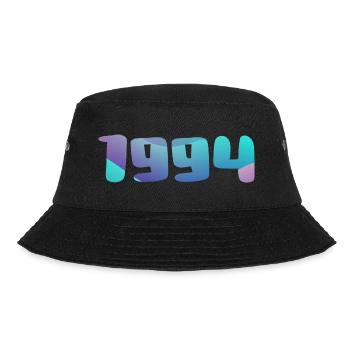 1994 Geburtstagsgeschenk Vintage 1994 Retro 1994 - Bucket Hat - Schwarz - Vorne - Lela (165cm)