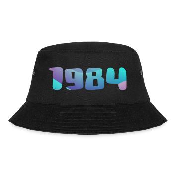 1984 Birthday Gift Vintage 1984 Retro 1984 - Bucket Hat - black - Front - Lela (165cm)