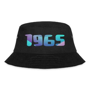 1965 Birthday Gift Vintage 1965 Retro 1965 - Bucket Hat - black - Front - Lela (165cm)