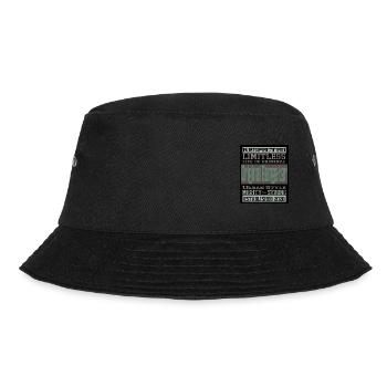 Original Gangster - Bucket Hat - Schwarz - Vorne - Lela (165cm)