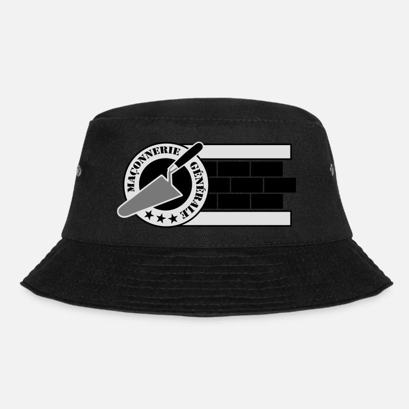 Logo pro maçon - Bob - noir