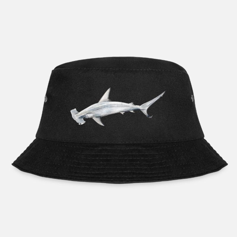 requin Martillon - requin-marteau - Réquin - Bob - noir