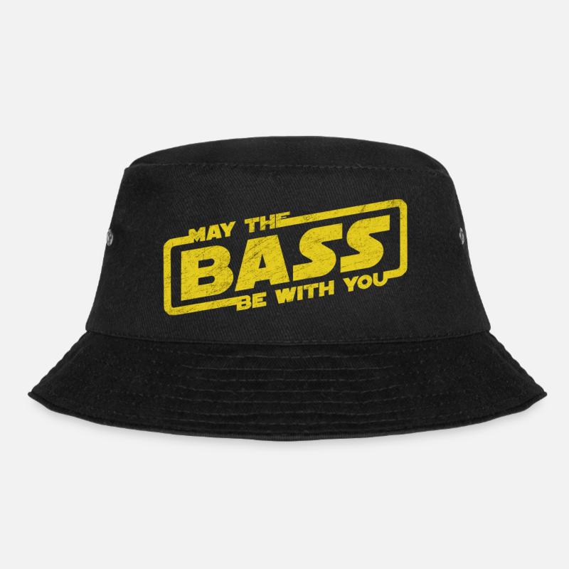 Que la basse soit avec toi Electro Party Techno EDM - Bob - noir