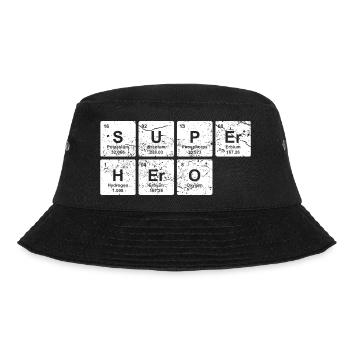 Cadeau d'éléments de table périodique Superhero Nerd - Bob - noir - Devant - Lela (165cm)