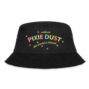 pixie dust (b) - Bucket Hat - Schwarz - Vorne - Lela (165cm)