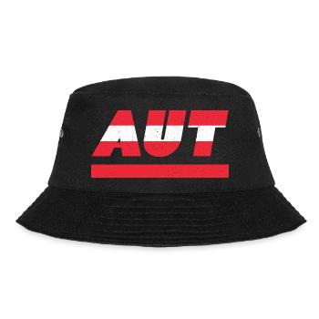 Austria flag flag AUT - Bucket Hat - black - Front - Lela (165cm)