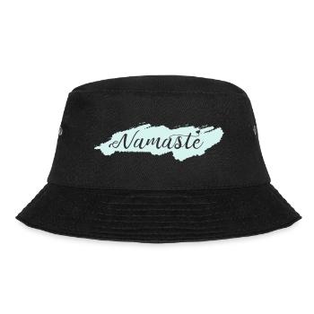 namaste - Bucket Hat - Schwarz - Vorne - Lela (165cm)