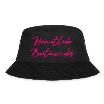 heimat breitenworbis - Bucket Hat - Schwarz - Vorne - Lela (165cm)