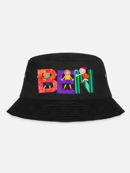 Ben - Bucket Hat - Schwarz