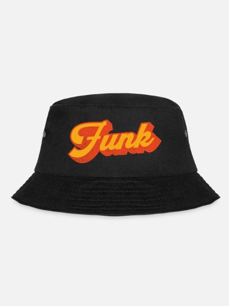 Funk Music en jaune orange - Bob - noir