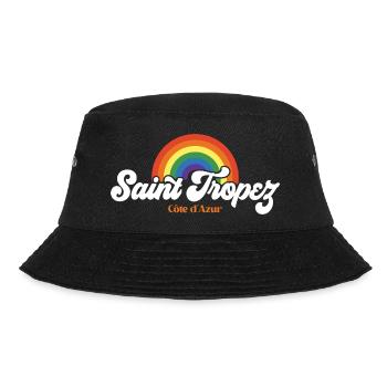 Saint Tropez Rainbow France - Bucket Hat - Schwarz - Vorne - Lela (165cm)