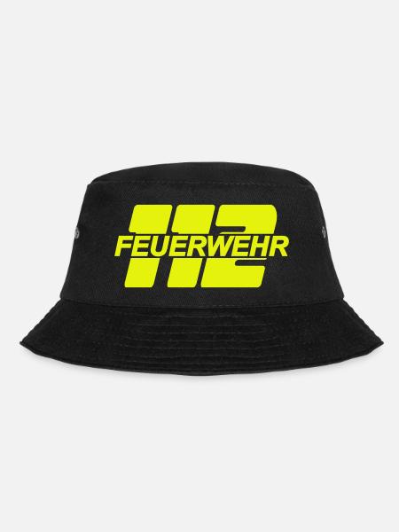 FEUERWEHR 112 - Freiwillige Feuerwehr FW030 - Bucket Hat - Schwarz