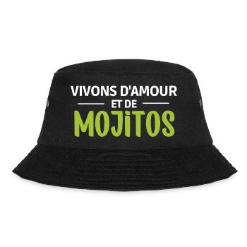 Vivons d'amour et de mojitos - Bob - noir - Devant - Lela (165cm)