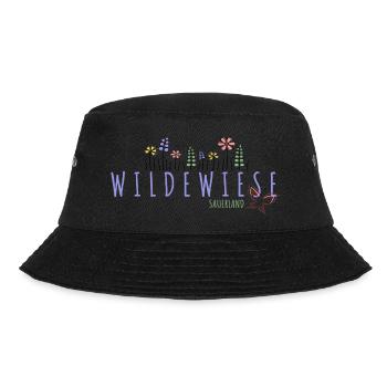 Wildewiese im Sauerland - Bucket Hat - Schwarz - Vorne - Lela (165cm)