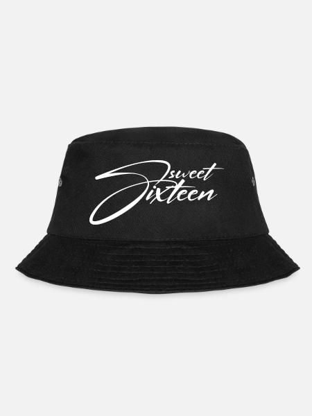 SWEET 16. GEBURTSTAG SWEET SIXTEEN - Bucket Hat - Schwarz