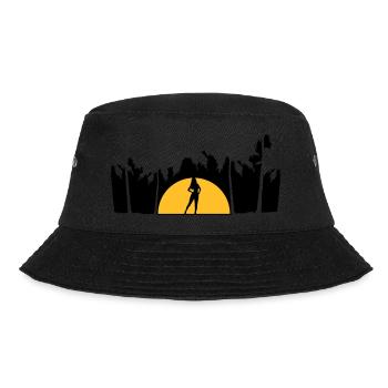 Palm Hot Girl - Bucket Hat - black - Front - Lela (165cm)