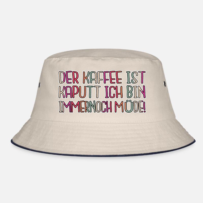 kaffeetasse kaffeesatz statement spaß geburtstag Bucket Hat