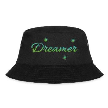Dreamer - Bucket Hat - Schwarz - Vorne - Lela (165cm)