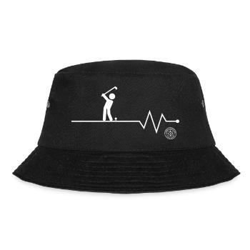Golf - Bucket Hat - Schwarz - Vorne - Lela (165cm)