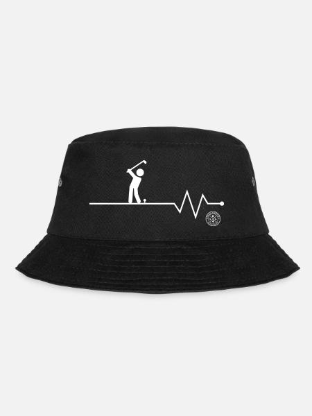 Golf - Bucket Hat - Schwarz