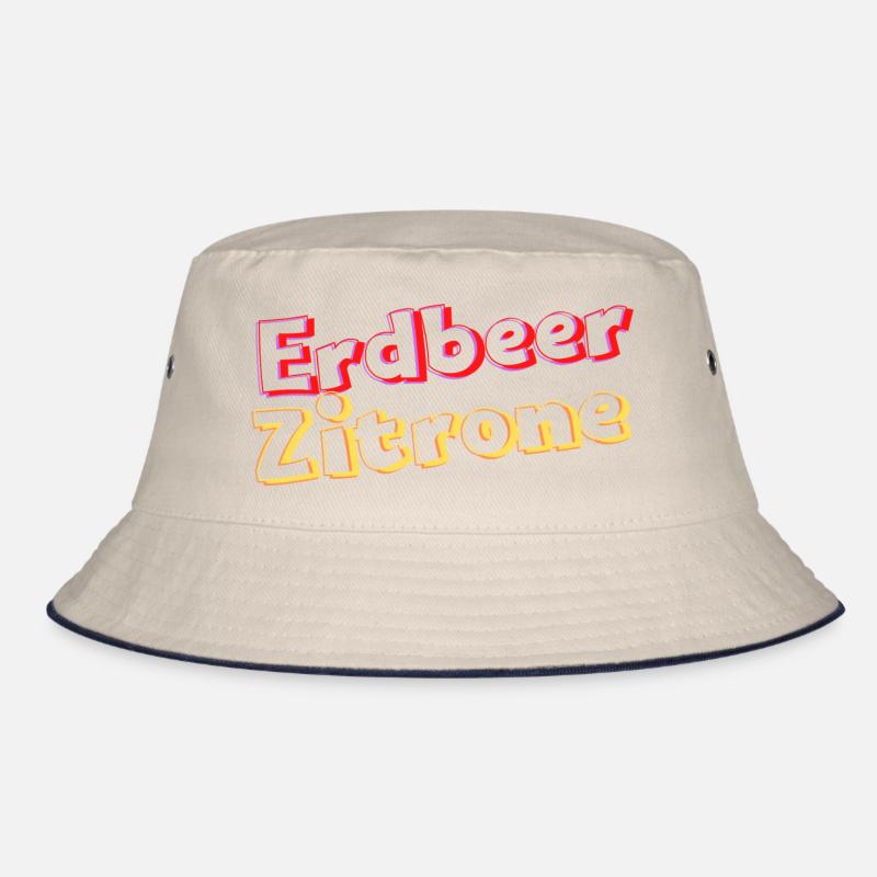 ErdbeerZitrone Bucket Hat