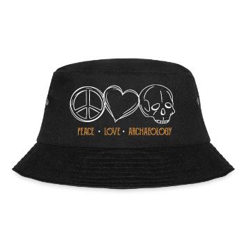 Archaeology Gift Archaeologist - Bucket Hat - black - Front - Lela (165cm)