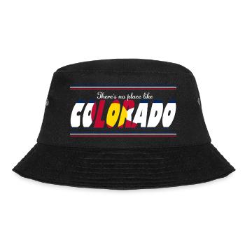 Colorado: No place like Colorado - Bucket Hat - black - Front - Lela (165cm)