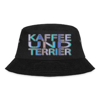 kaffeebohne kaffeetrinker morgen morgenmuffel - Bucket Hat - Schwarz - Vorne - Lela (165cm)